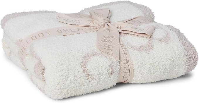 Barefoot Dreams Unisex CozyChic® ABC Blanket Stone/Cream Baby
